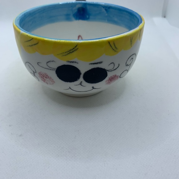 Italian pottery 3 piece serving set - Picture 3 of 16